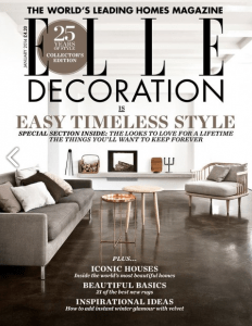 Elle Decoration January 2014. Featured: Article and TESA sideboard (1/2)
