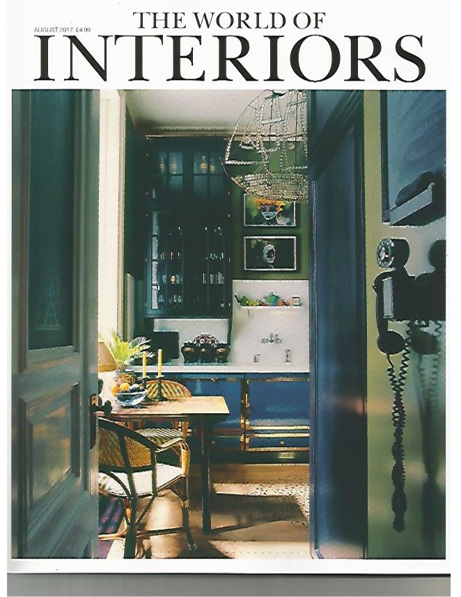 THE WORLD OF INTERIORS AUGUST 2017 1/2